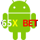 Aplicativo 65X BET para Android