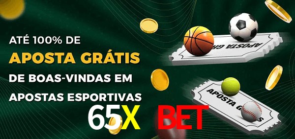 65X BET Ate 100% de Aposta Gratis