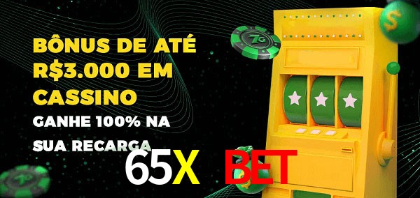 65X BET melhor bônus de depósito